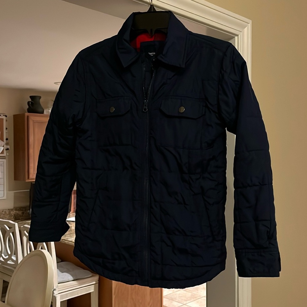 Youth girls coat. gap kids . Large size. Blue color  gently used.